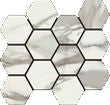 Happy Floors Italia Hexagon 12" x 14" Porcelain Mosaic (Closeout)