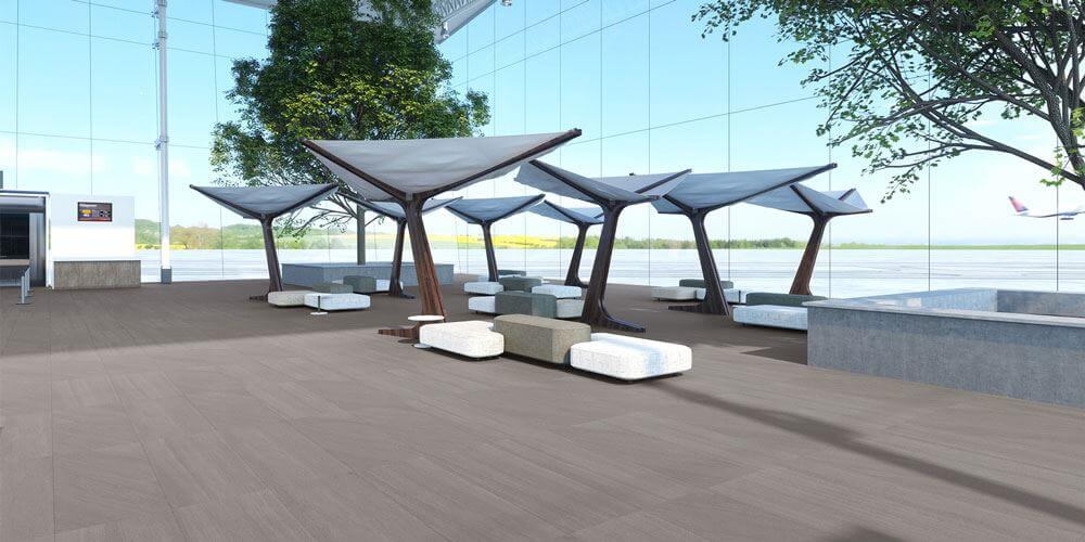 Happy Floors Kursaal 15" x 30" Porcelain Tile