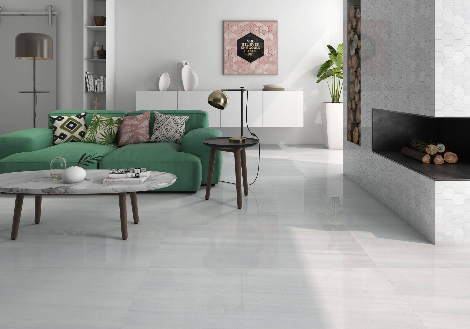 Happy Floors Macael 12" x 24" Porcelain Tile