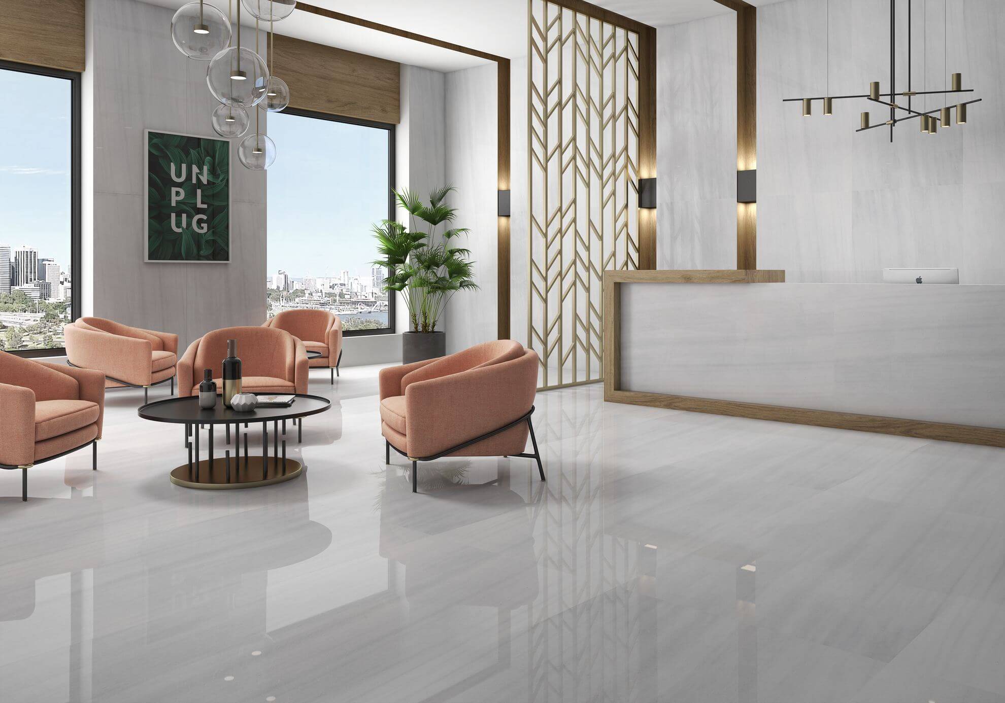 Happy Floors Macael 12" x 24" Porcelain Tile