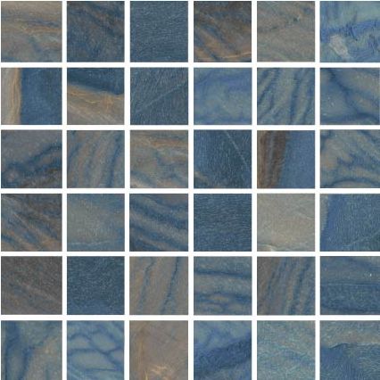 Happy Floors Macaubas 2 x 2 12" x 12" Porcelain Mosaic