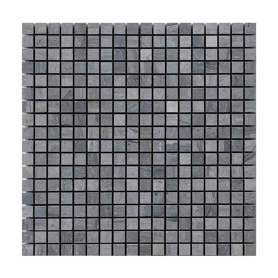 Happy Floors Mosaic 5/8 x 5/8 12" x 12" Stone & Glass Mosaic (Closeout)