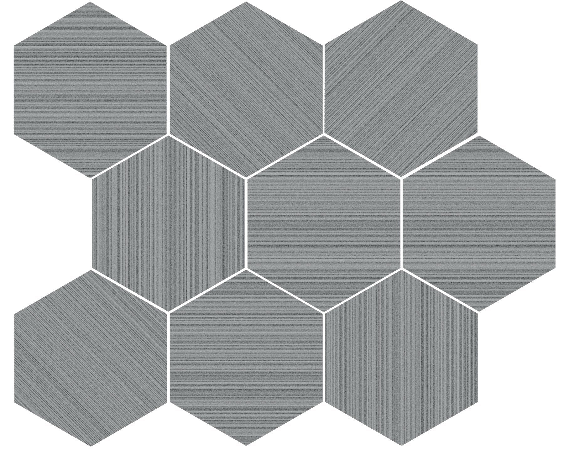 Happy Floors Neostile 2.0 Hex 11.5" x 14" Porcelain Mosaic