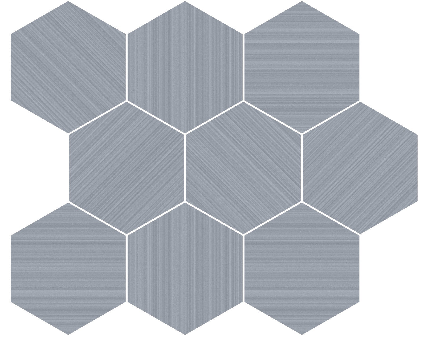 Happy Floors Neostile 2.0 Hex 11.5" x 14" Porcelain Mosaic