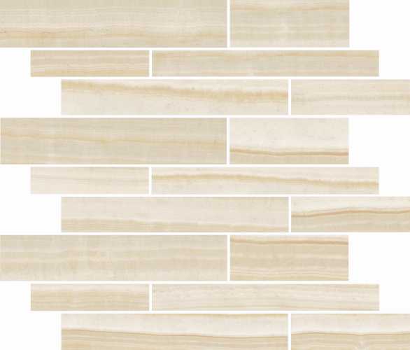 Happy Floors Onyx Muretto 12" x 12" Porcelain Mosaic (Closeout)