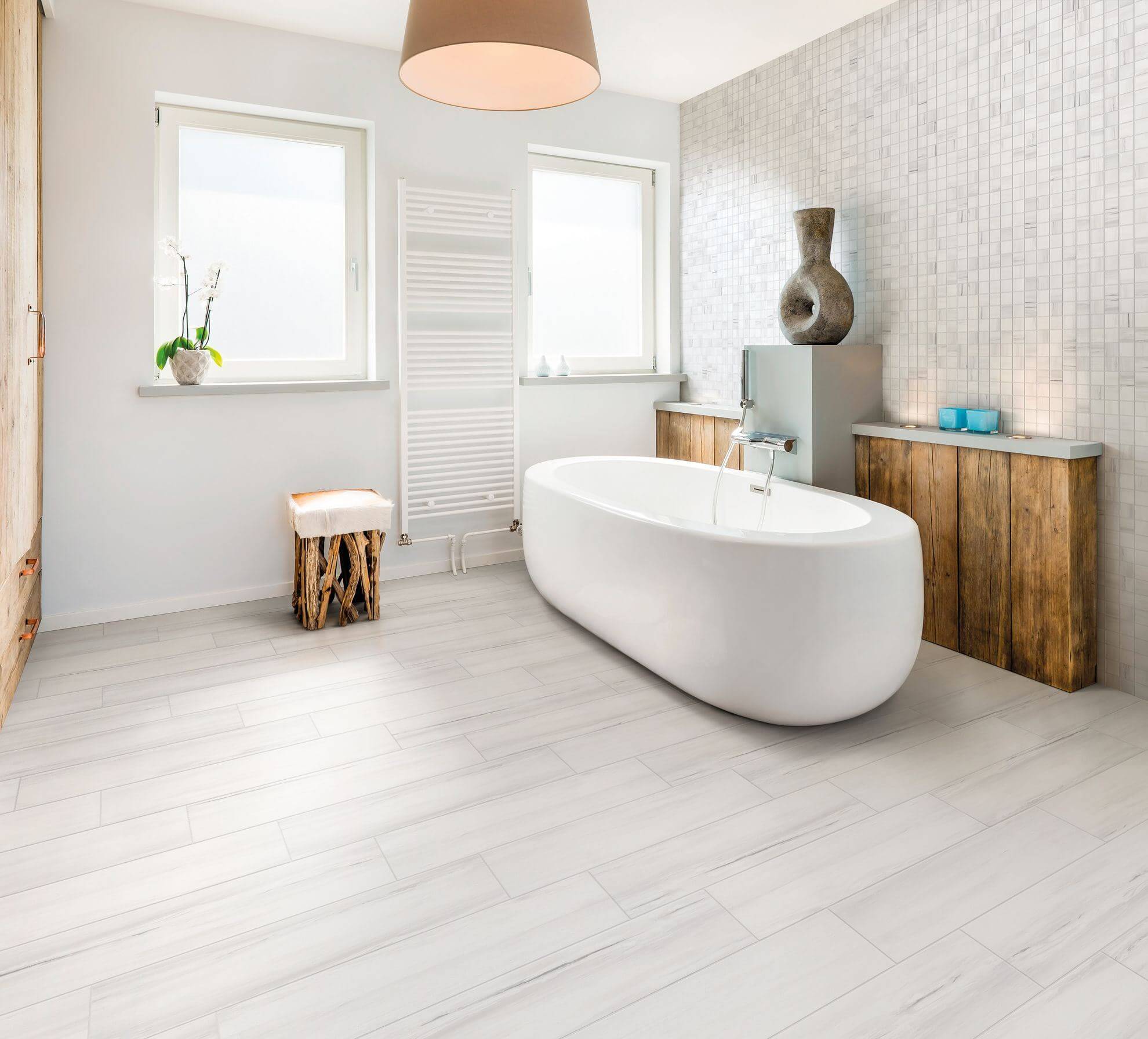 Happy Floors Paint Stone 12" x 24" Porcelain Tile (Closeout)