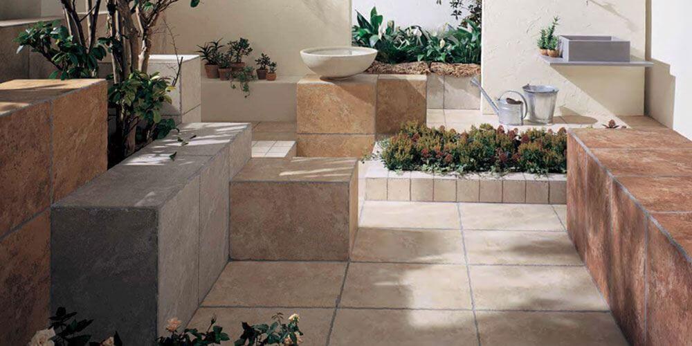 Happy Floors Pietra D Assisi 16" x 16" Porcelain Tile (Closeout)