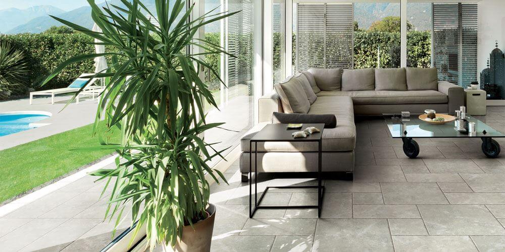Happy Floors Pietra D Assisi 16" x 24" Porcelain Tile (Closeout)