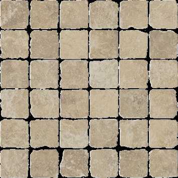 Happy Floors Pietra D Assisi 2 x 2 12" x 12" Porcelain Mosaic (Closeout)