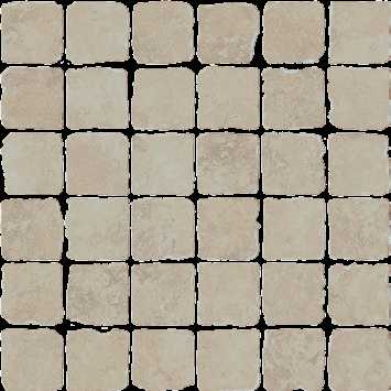 Happy Floors Pietra D Assisi 2 x 2 12" x 12" Porcelain Mosaic (Closeout)