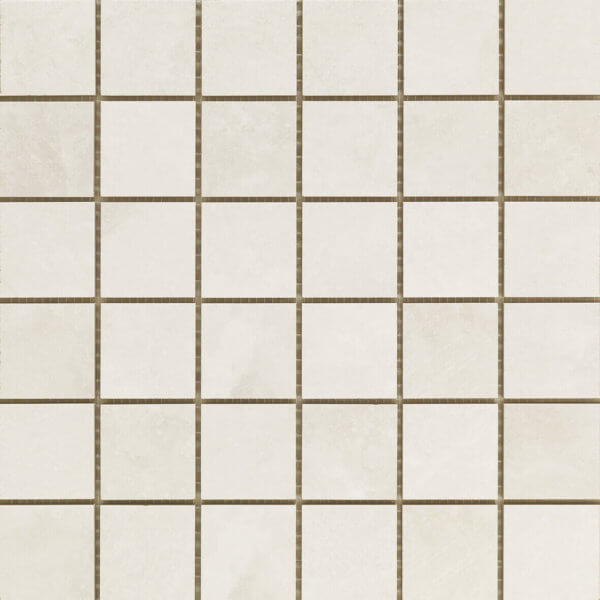 Happy Floors Salt Stone 2 x 2 12" x 12" Porcelain Mosaic