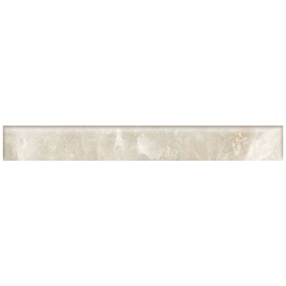 Happy Floors Salt Stone 3" x 24" Bullnose