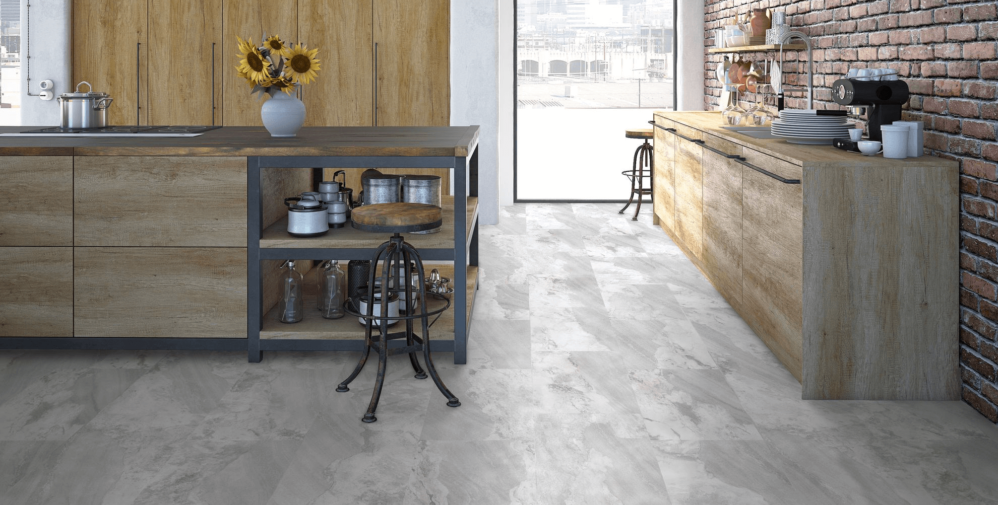 Happy Floors Sierra 12" x 24" Porcelain Tile