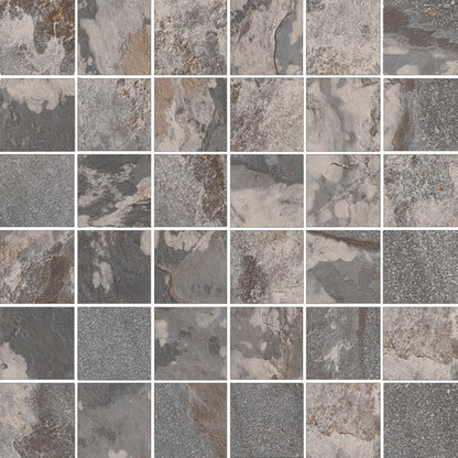 Happy Floors Sierra 2 x 2 12" x 12" Porcelain Mosaic