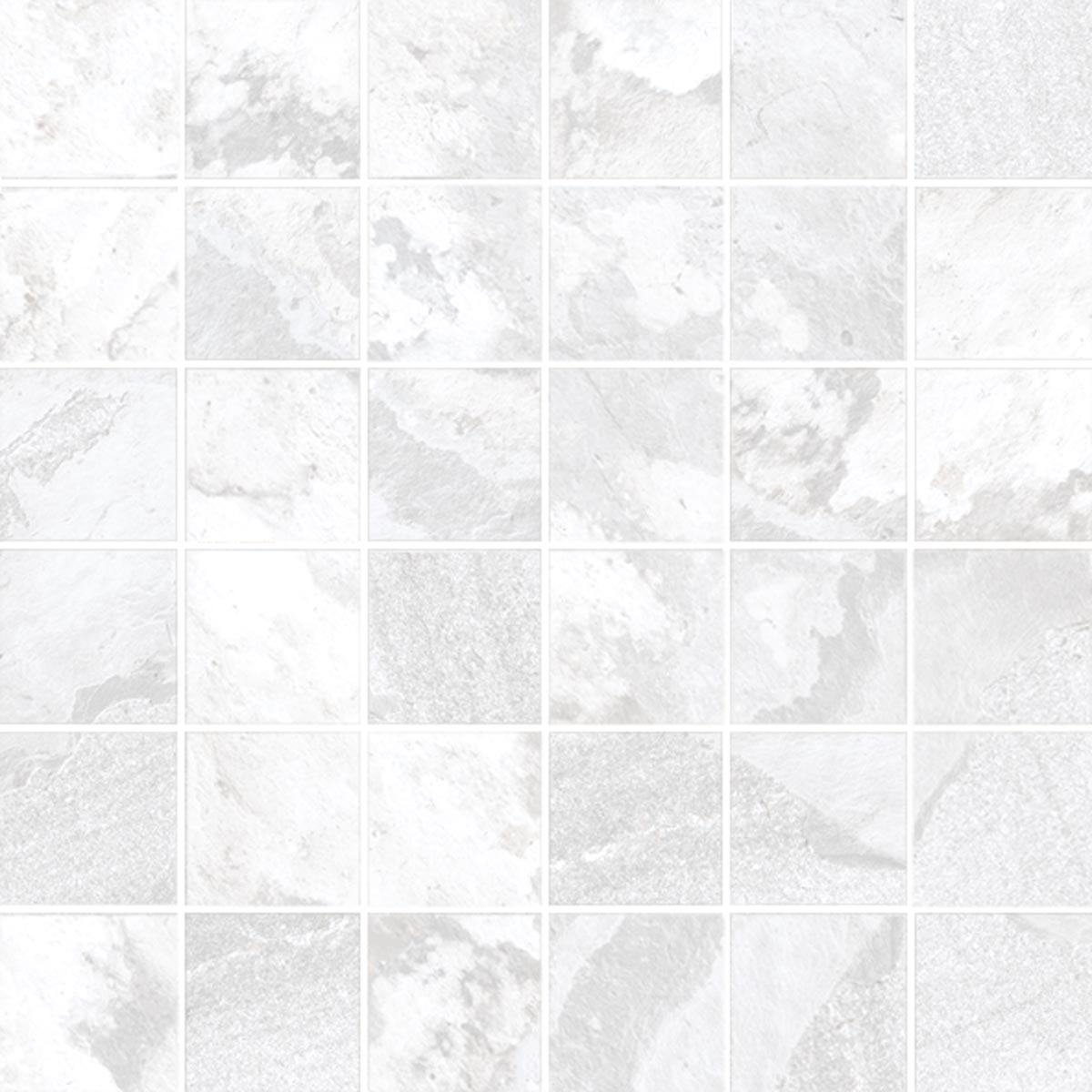 Happy Floors Sierra 2 x 2 12" x 12" Porcelain Mosaic