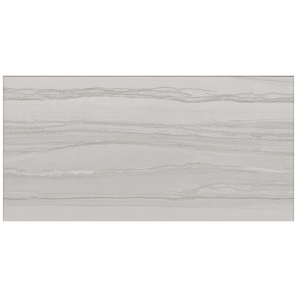 Happy Floors Silver 24" x 48" Porcelain Tile (Closeout)