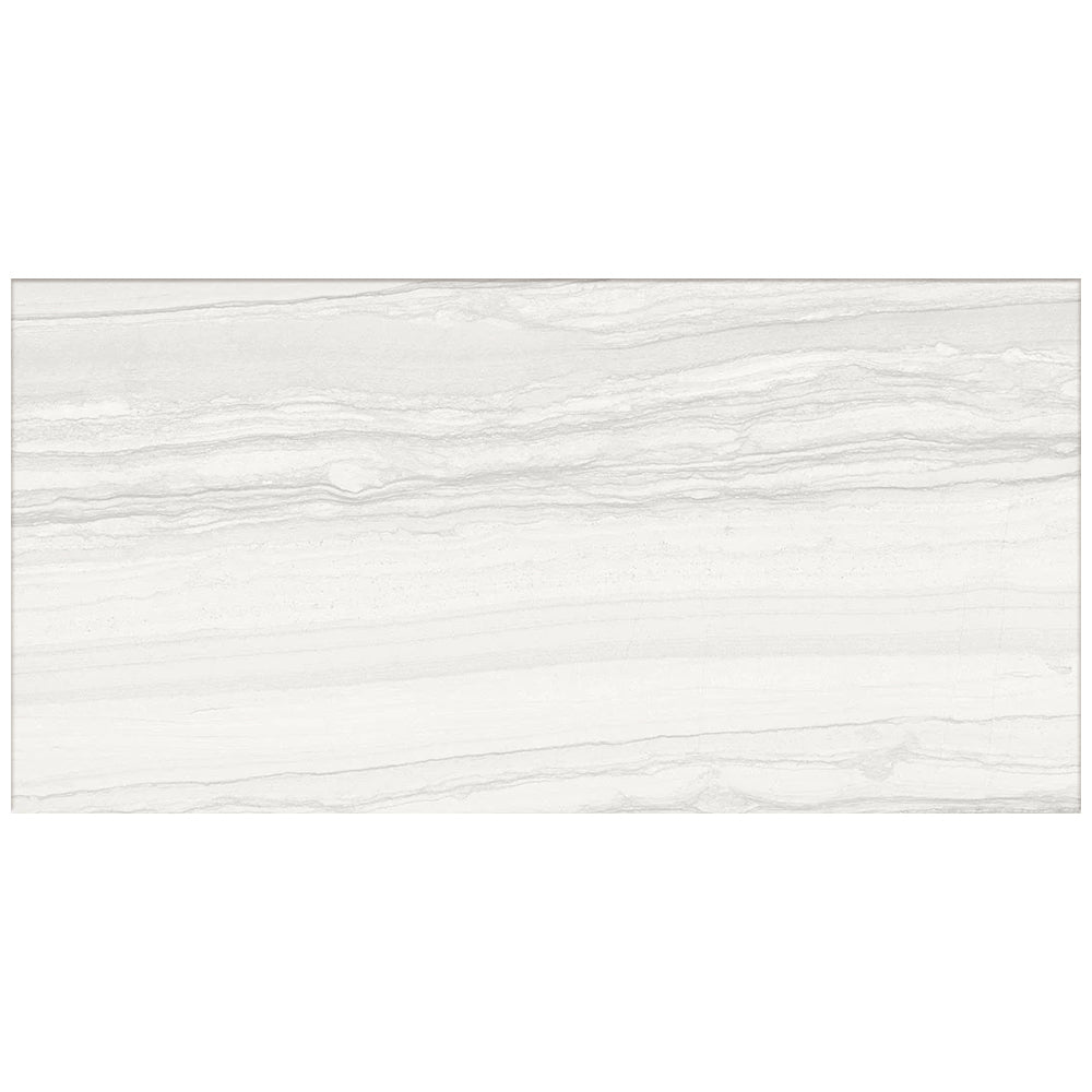 Happy Floors Silver 24" x 48" Porcelain Tile (Closeout)