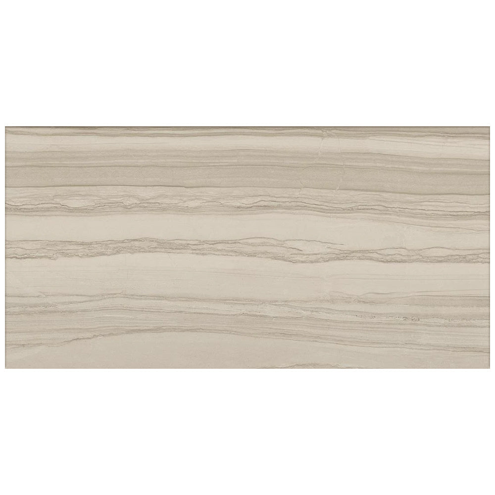 Happy Floors Silver 24" x 48" Porcelain Tile (Closeout)