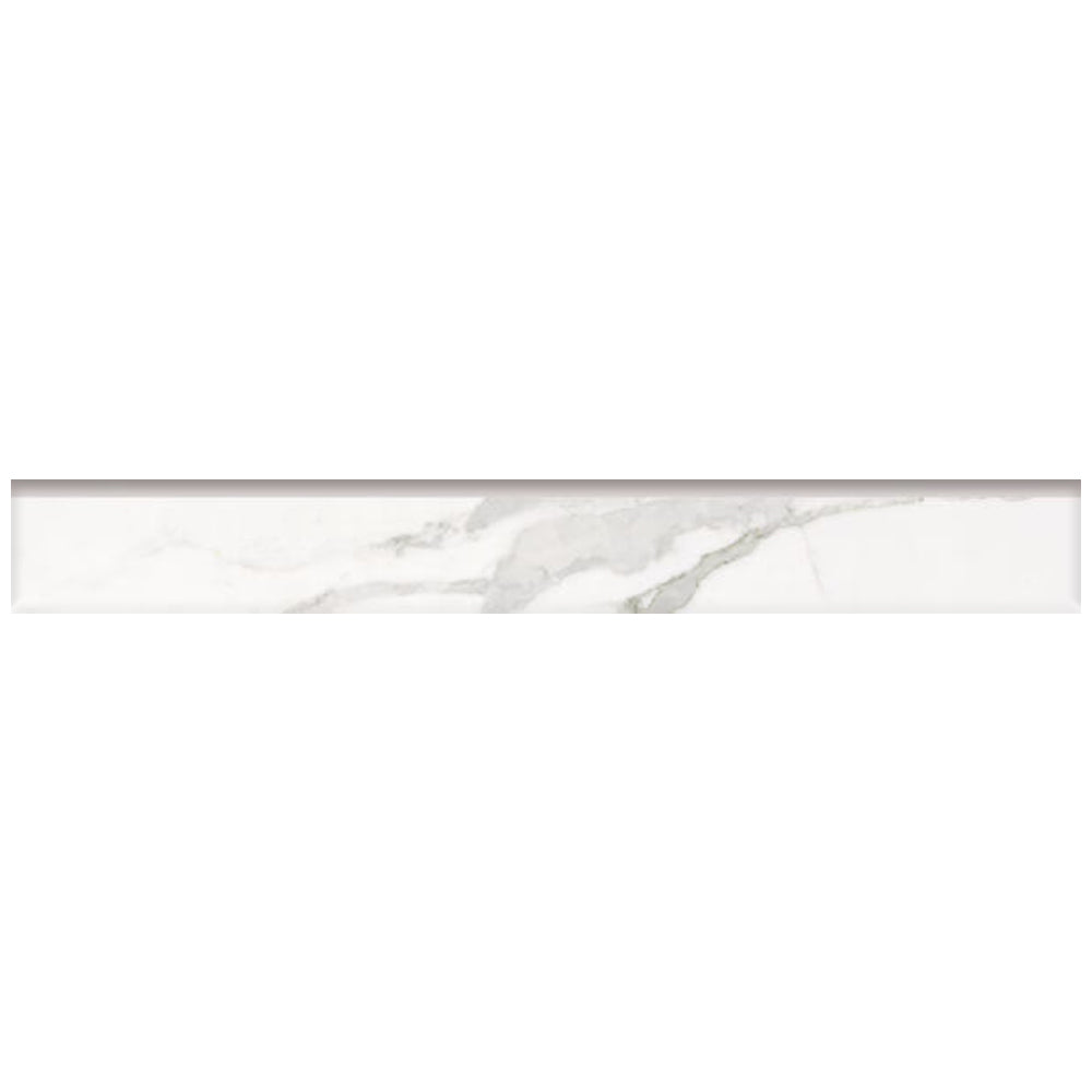 Happy Floors Statuario Luxe 3" x 24" Bullnose