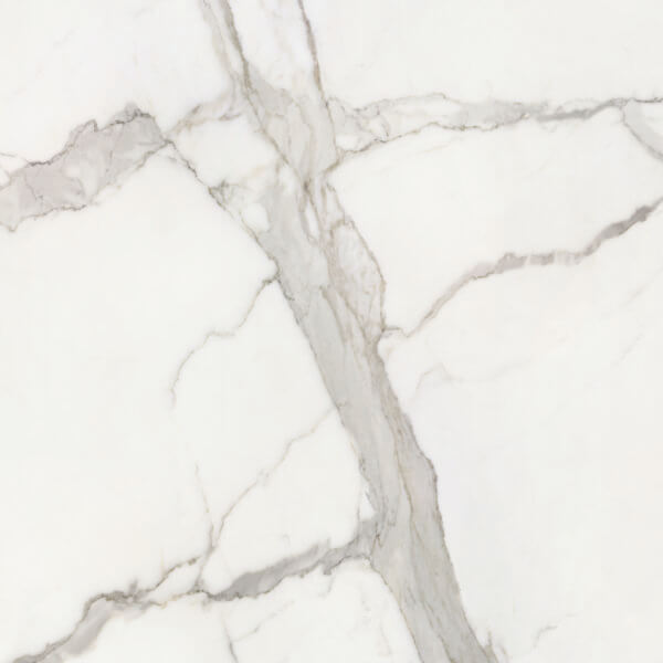 Happy Floors Statuario Luxe 48" x 48" Porcelain Tile