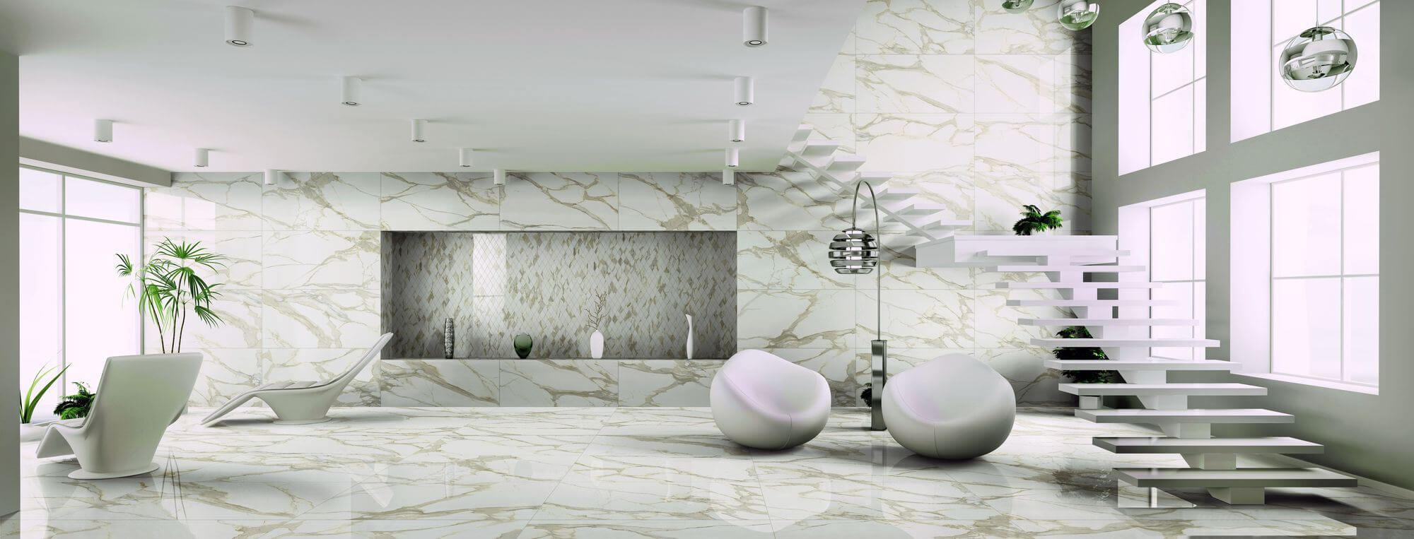 Happy Floors Stratus 24" x 48" Porcelain Tile