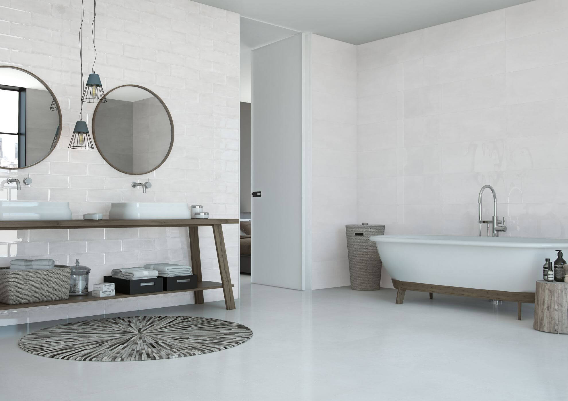 Happy Floors Titan 4" x 12" Ceramic Tile