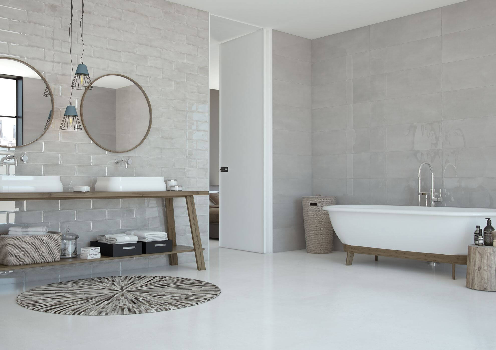 Happy Floors Titan Touch 4" x 12" Ceramic Tile