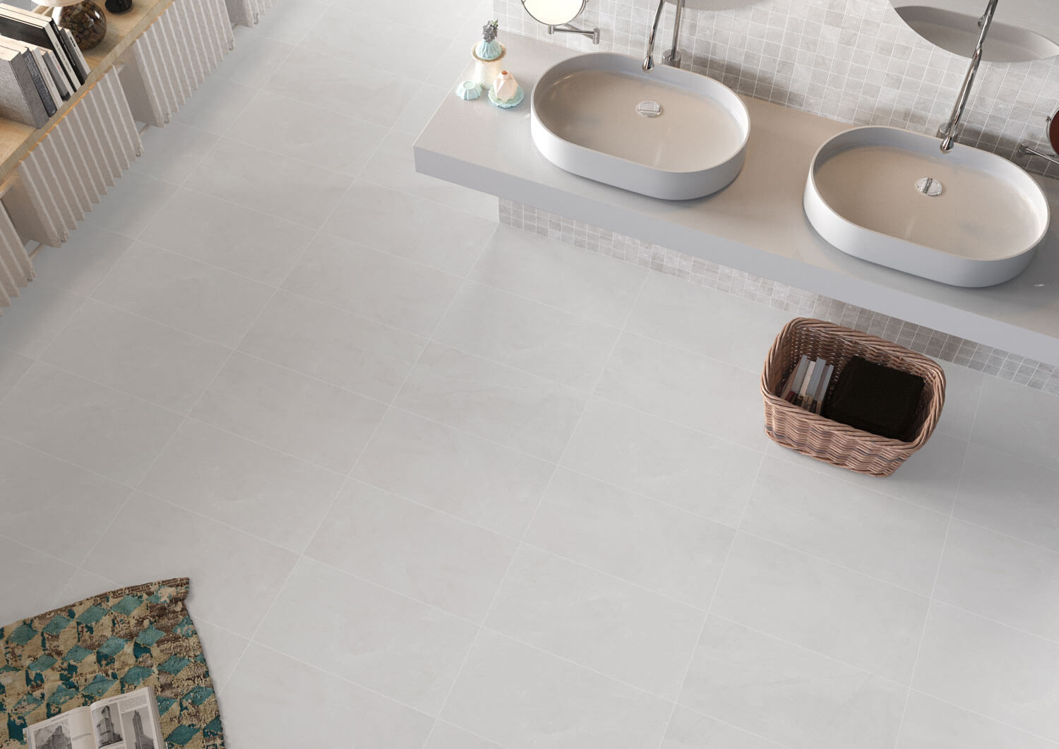Happy Floors Valencia 2 x 2 12" x 12" Porcelain Mosaic (Closeout)