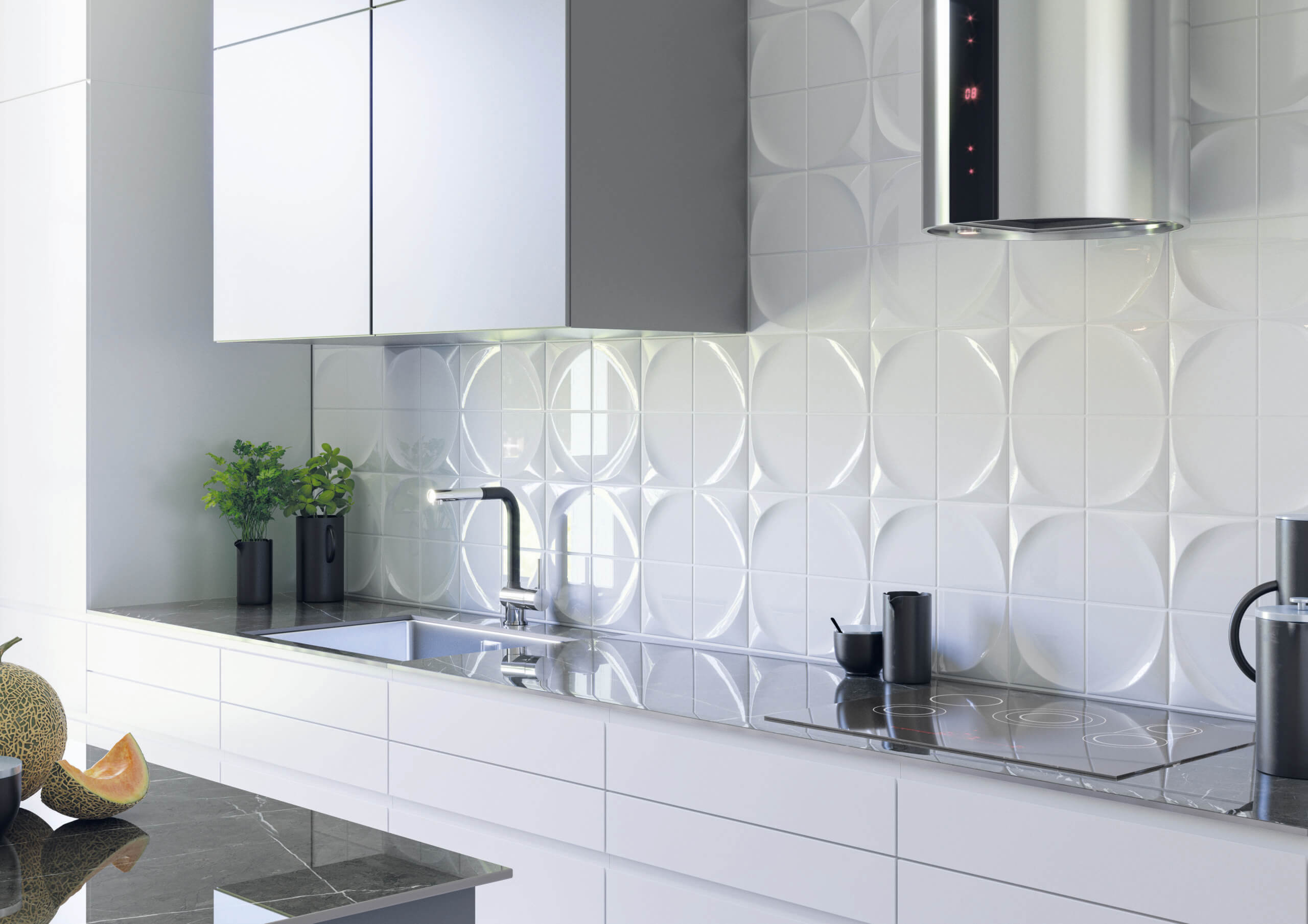 Happy Floors Vertex 6" x 6" Ceramic Tile (Closeout)
