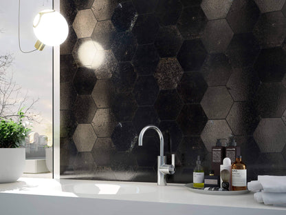 Happy Floors Vibrant Hexagon 5" x 6" Porcelain Tile (Closeout)
