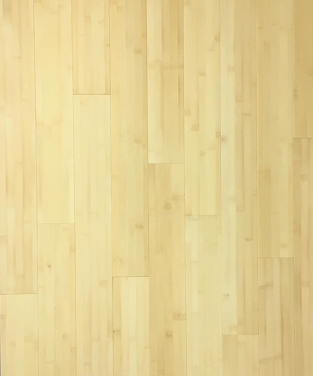 Hawa Solid Bambo 3.75" x 37.88" Natural Horizontal Bamboo Plank