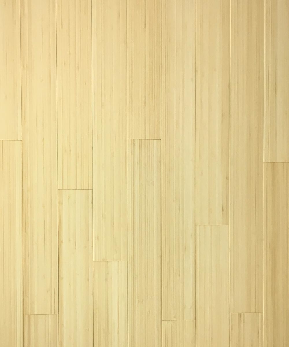 Hawa Solid Bambo 3.75" x 37.88" Natural Vertical Bamboo Plank