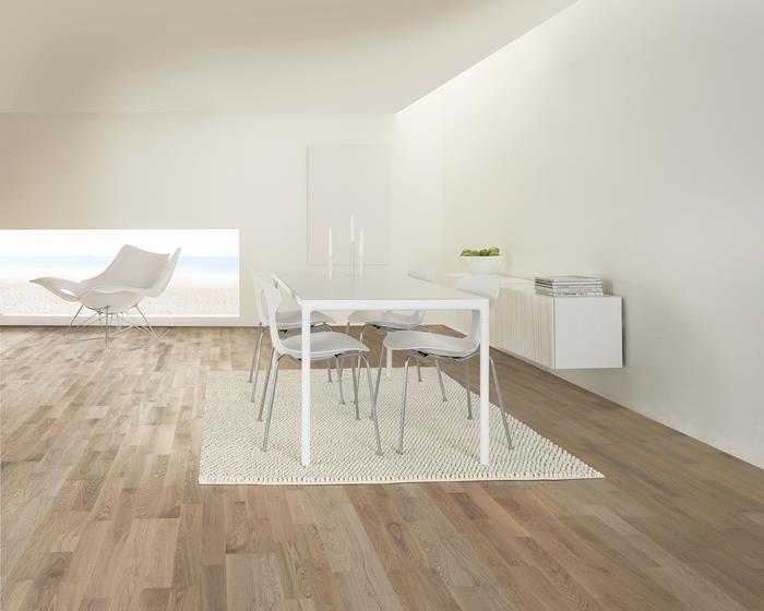 Kahrs Sand 7.88" x 95.38" Hardwood Plank Oak Portofino