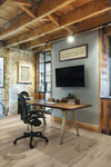 Kahrs Texture 7.38" x 95.25" Hardwood Plank Texture Weiss