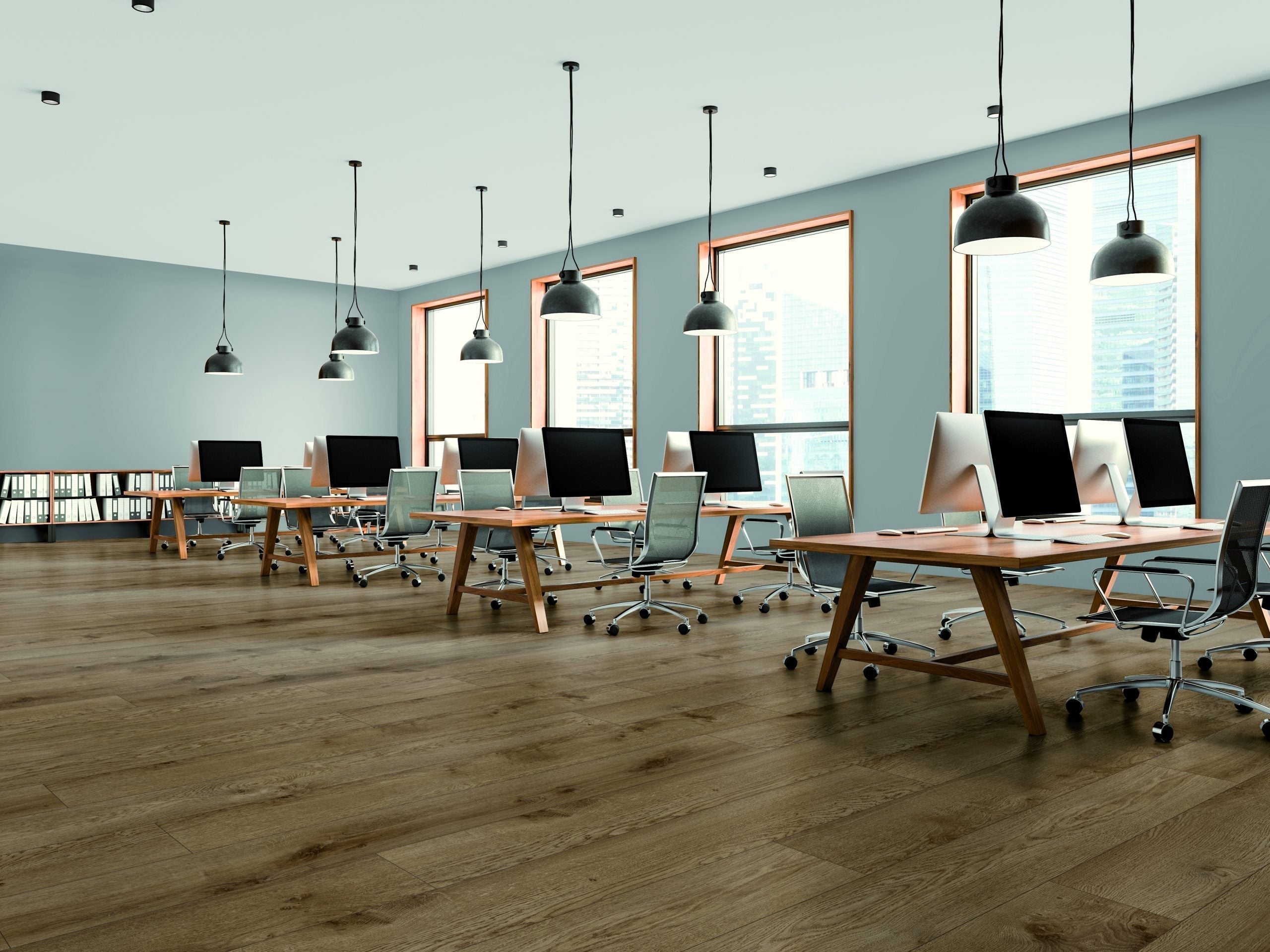 Kronoswiss Authentic 9.6" x 72.6" Laminate Plank Fine