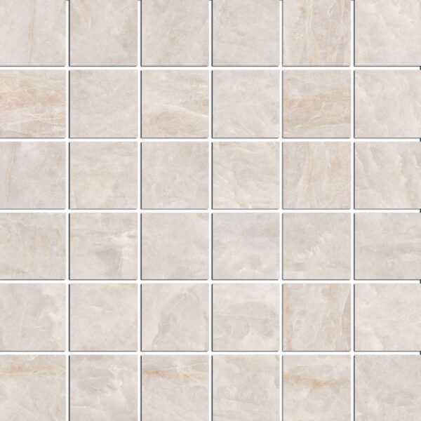 Happy Floors Naica 2 x 2 12" x 12" Porcelain Mosaic