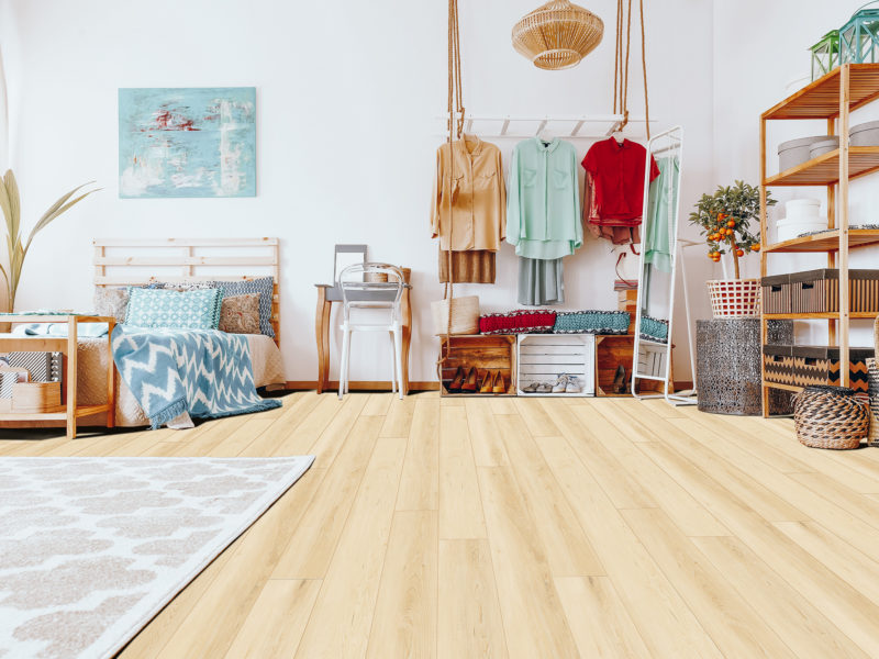 NexxaCore The Lands 7" x 48" Vinyl Plank Denali