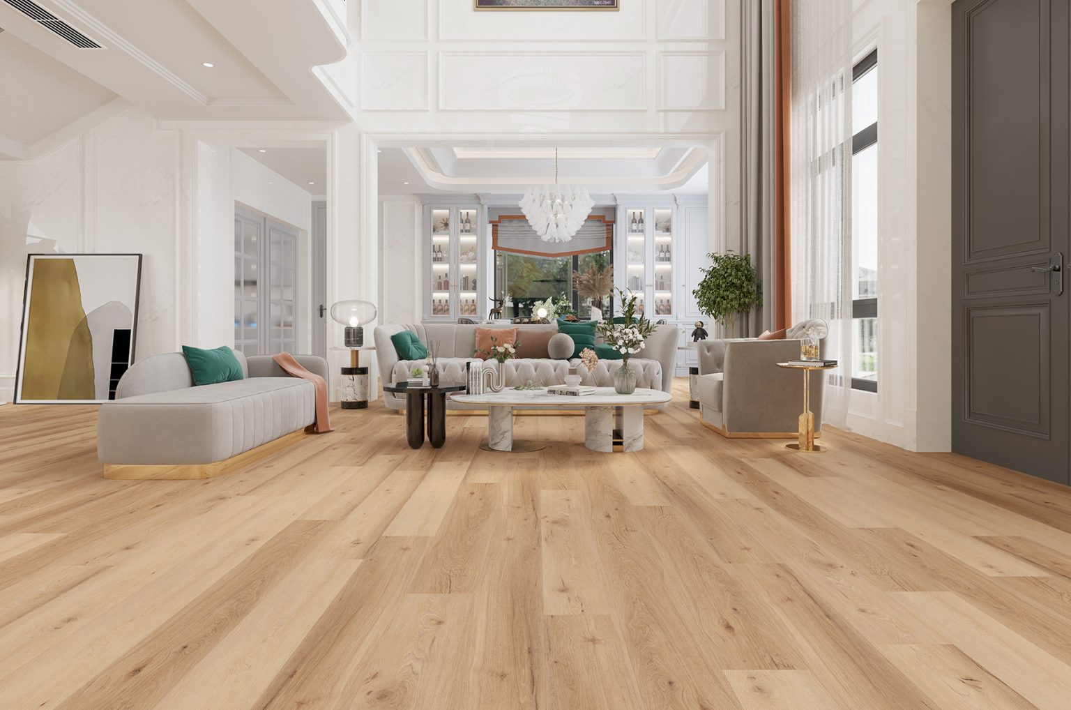 Lions Floor Indoor Delight 9" x 72" Country Breeze SPC Plank