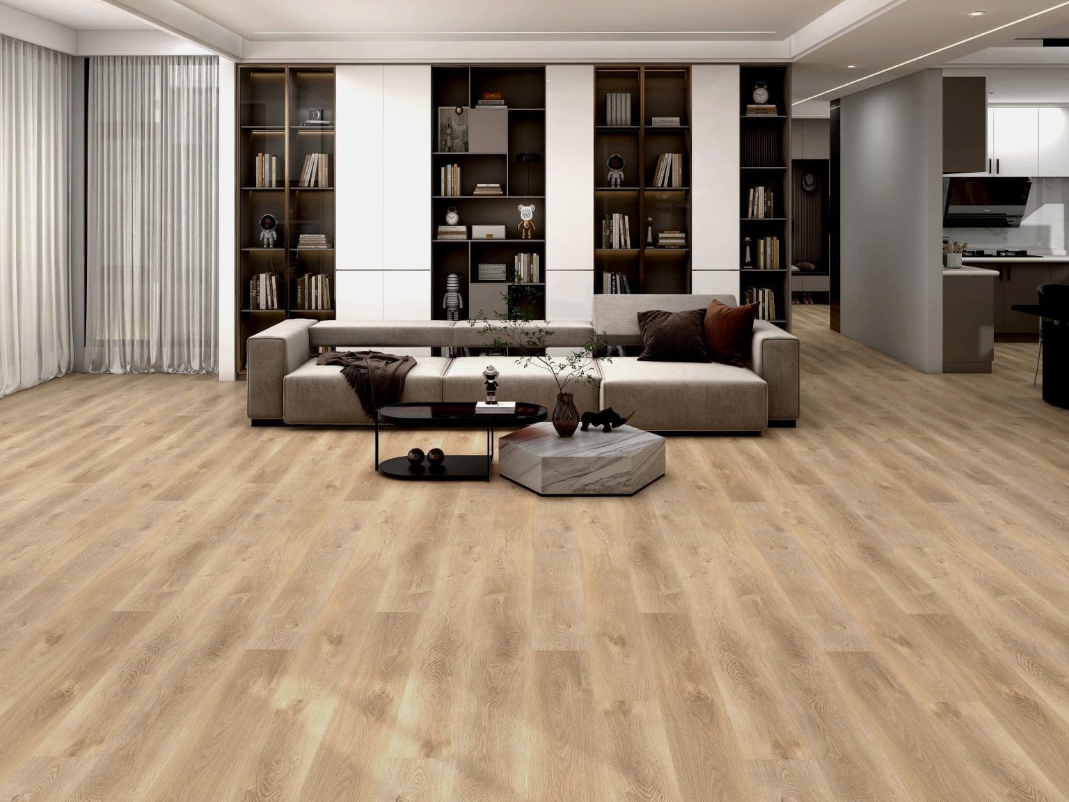 Resolve Flooring Resolve 8MM WPC 9" x 60" Vinyl Plank Bora Bora