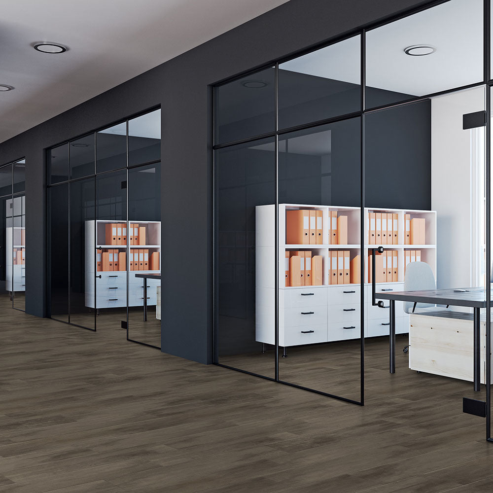 Metroflor Deja New Oak Framing 7" x 48" Washed Sienna Vinyl Plank