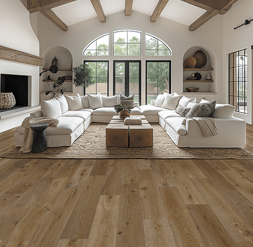 Madera Woodlands Select 7.5" x RL Hardwood Plank Kilim Baige