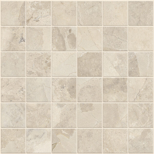 Happy Floors Crew 2 x 2 12" x 12" Porcelain Mosaic