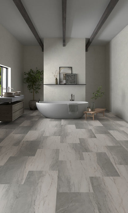 Mannington Adura Flex Arctic 12" x 24" Glacier Vinyl Tile