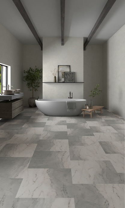 Mannington Adura Flex Arctic 18" x 18" Glacier Vinyl Tile