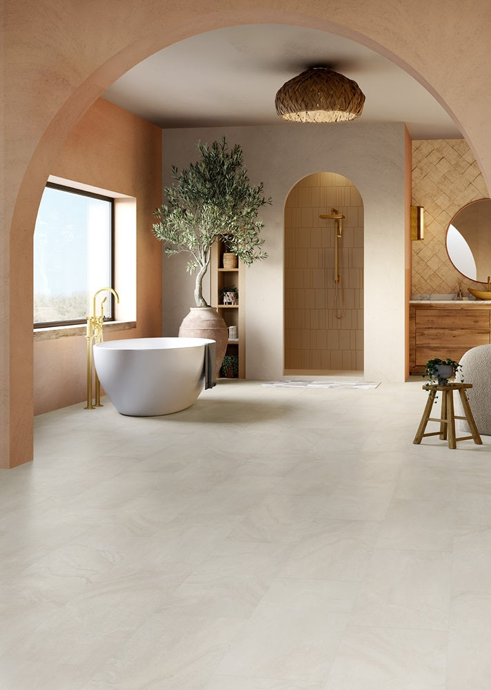 Mannington Adura Flex Rectangle Dune 12" x 24" Sand Vinyl Tile