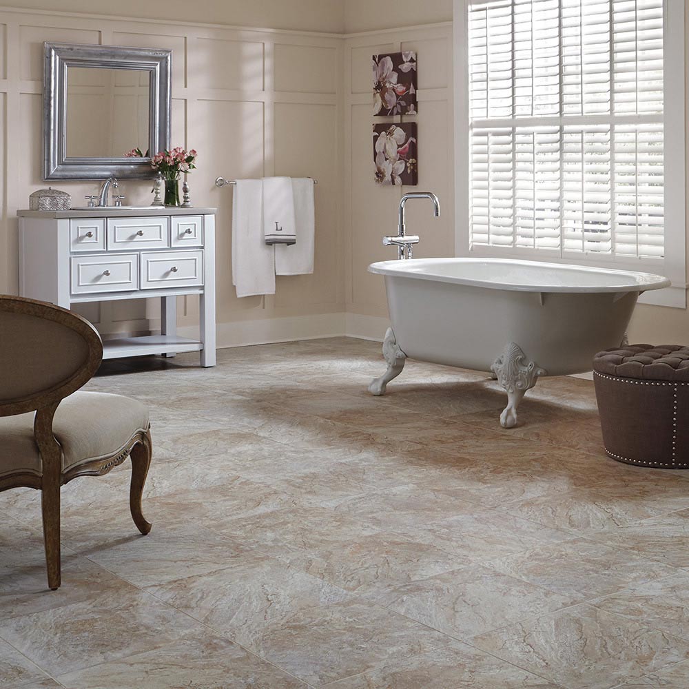 Mannington Adura Flex Tile Century 18" x 18" Pebble Vinyl Tile
