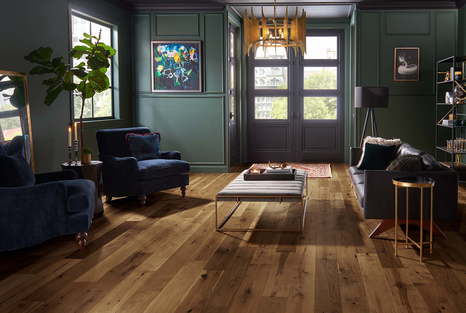 Mannington Maison Triumph 7" x RL Copper Hardwood Plank