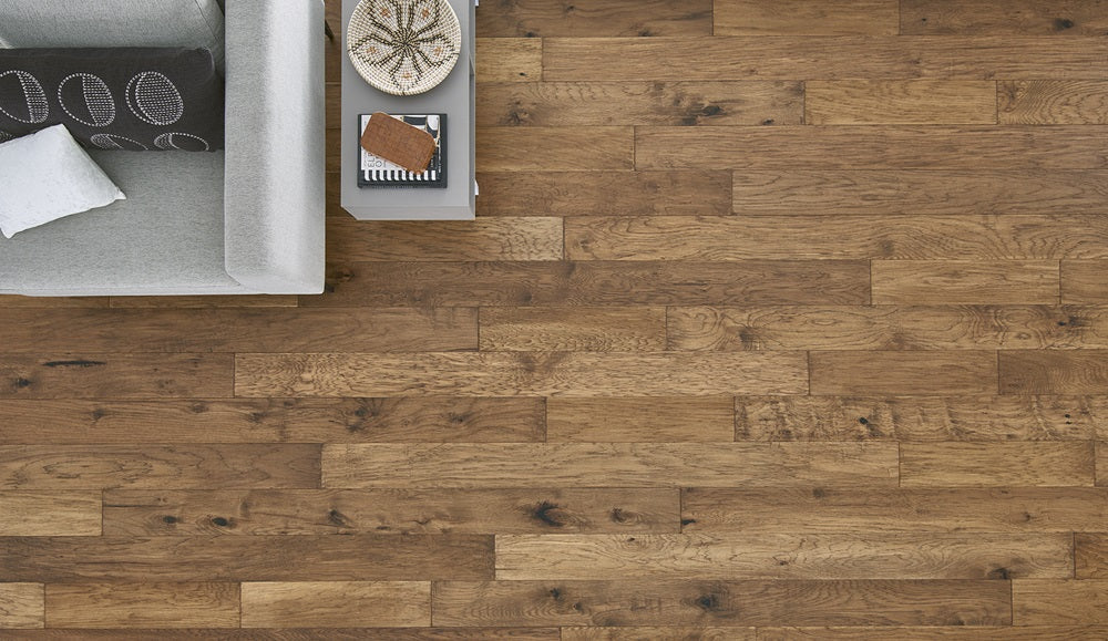 Mannington Mountain View XL 6.57" x 83" Smoke Hardwood Plank