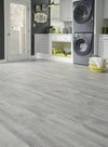 Mannington Restoration Wide Plank Hillside Hickory 7.56" x 50.5" Cloud Laminate Plank