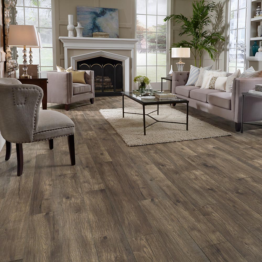 Mannington Restoration Wide Plank Hillside Hickory 7.56